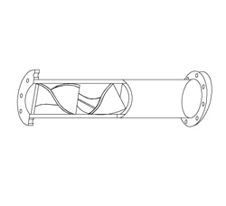 庫(kù)爾勒LSK型漿氯靜態(tài)混合器